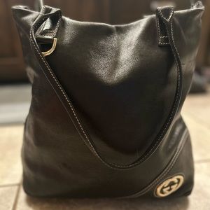 Leather Gucci Bag